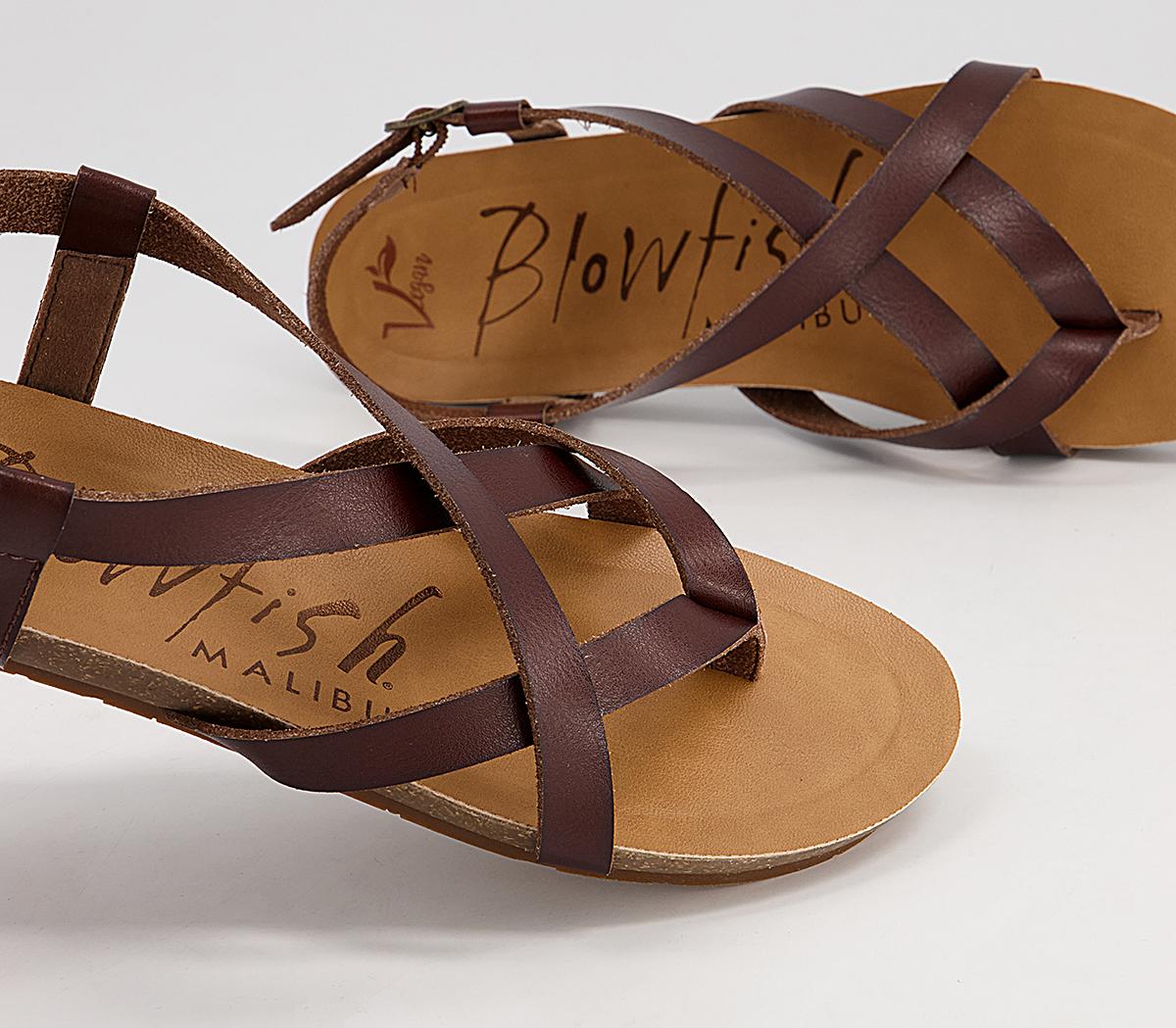 Blowfish Malibu Granola Sandals Whiskey Dyecut - Women’s Sandals