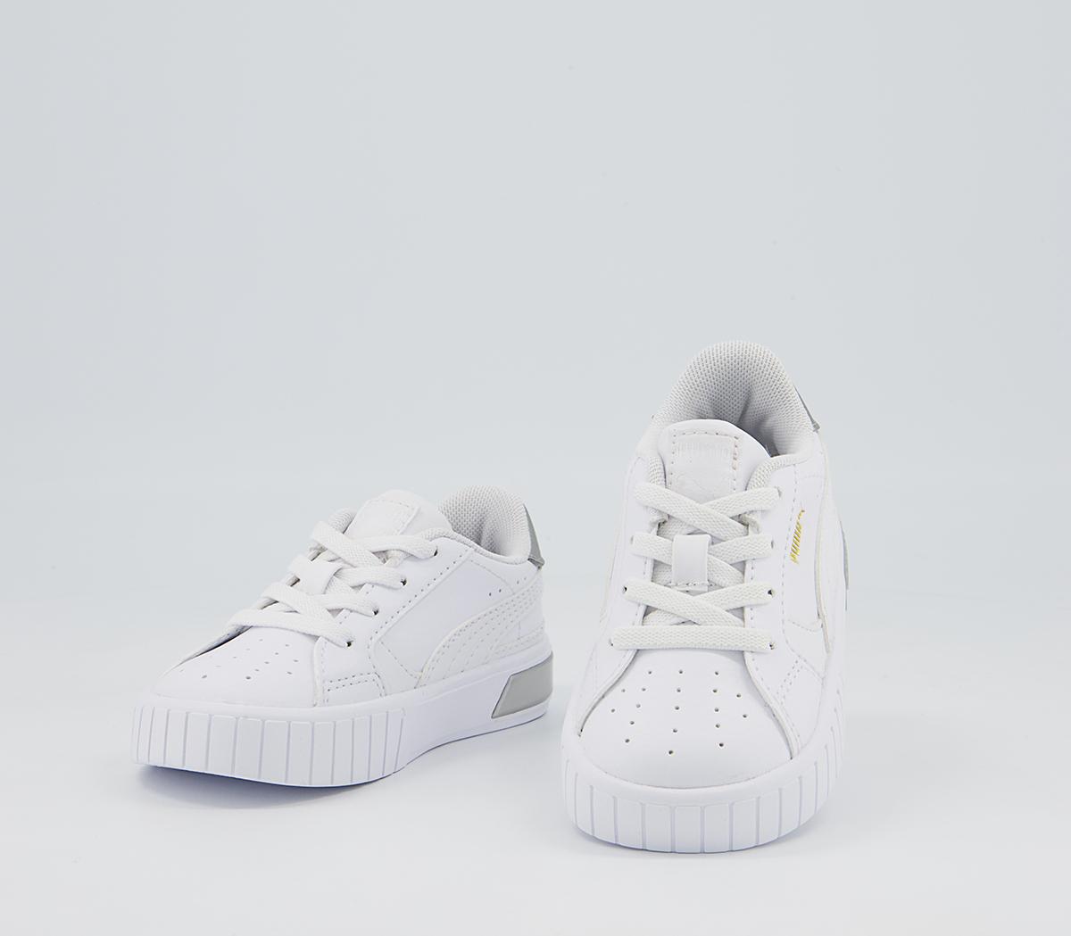 Puma Cali Star Infant Trainers Puma Cali Star Infant Trainers Puma White Metallic Silver