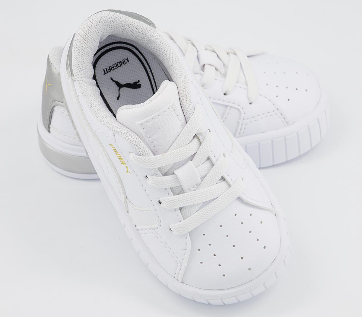 Puma Cali Star Infant Trainers Puma Cali Star Infant Trainers Puma White Metallic Silver