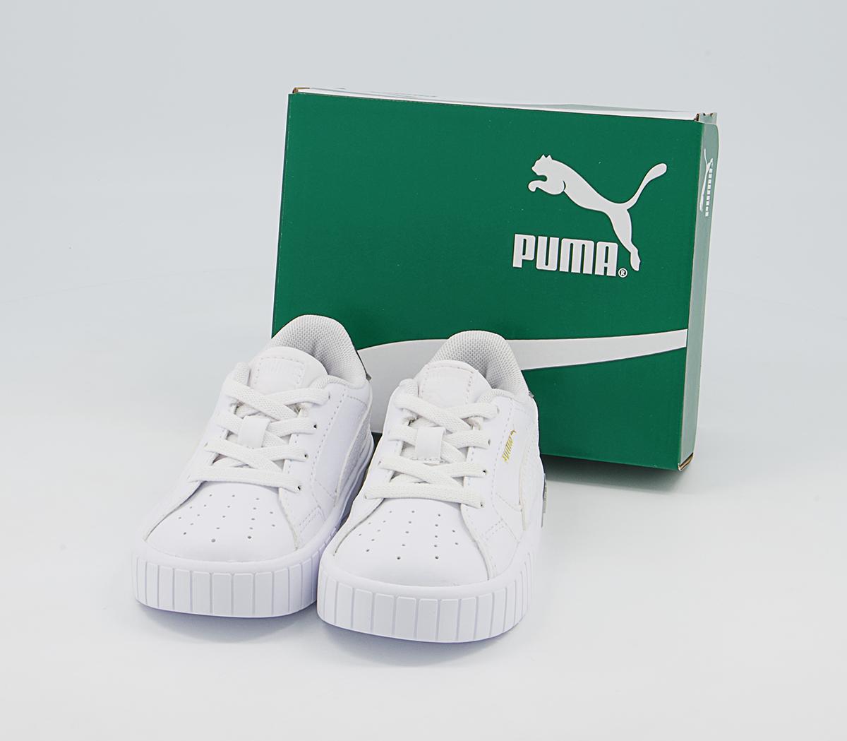 Puma Cali Star Infant Trainers Puma Cali Star Infant Trainers Puma White Metallic Silver