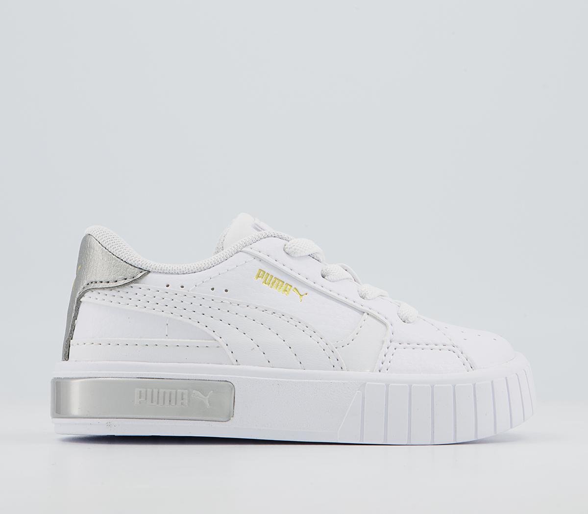 Puma cali trainers all on sale white