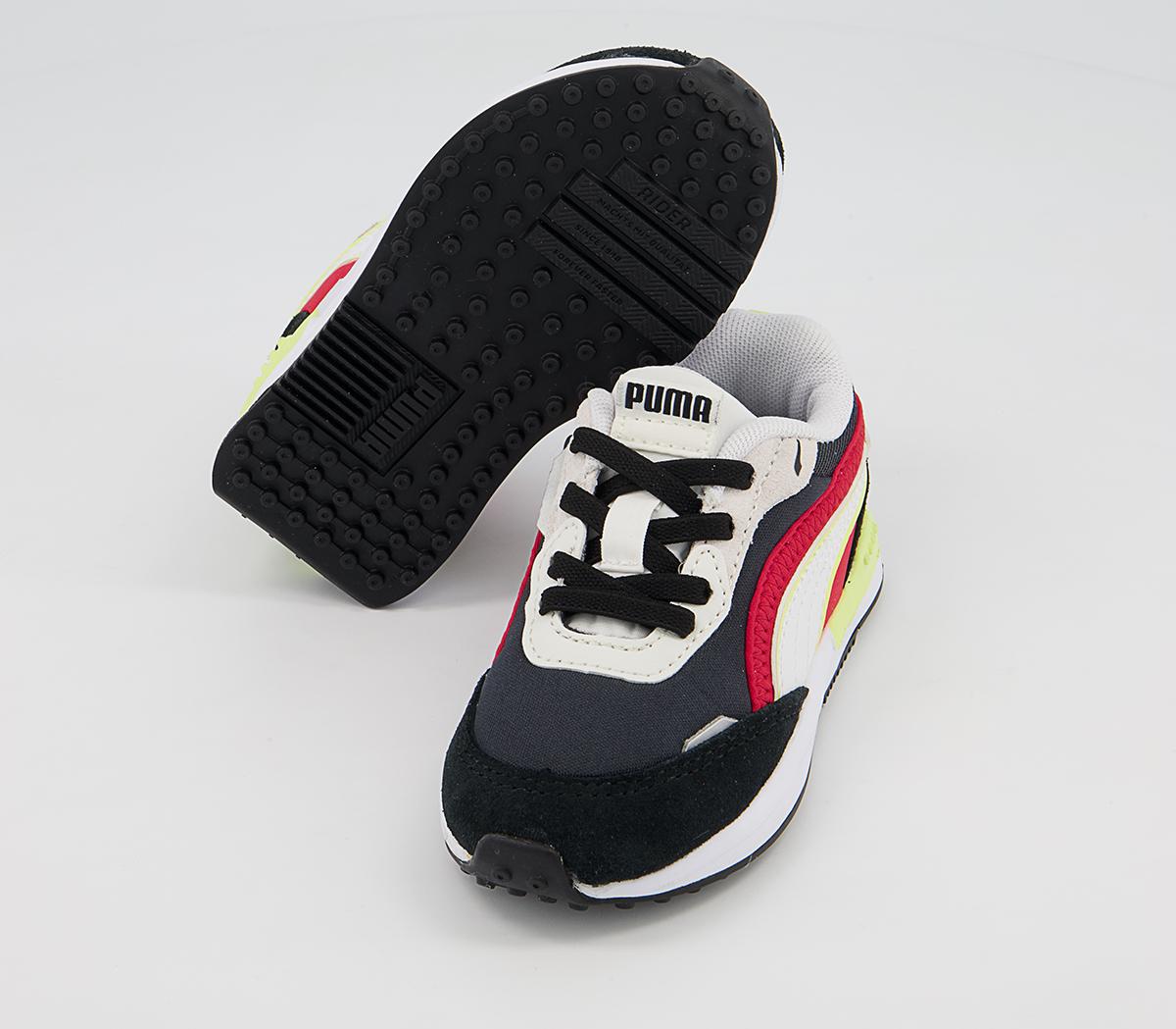 Puma City Rider Infant Trainers Puma City Rider Infant Trainers Puma Black Ebony