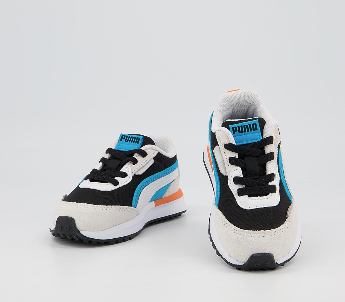Puma City Rider Infant Trainers Puma City Rider Infant Trainers Vaporous Grey Puma Black