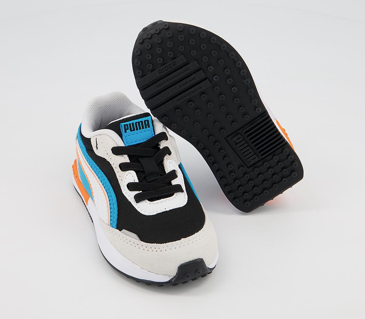 Puma City Rider Infant Trainers Puma City Rider Infant Trainers Vaporous Grey Puma Black
