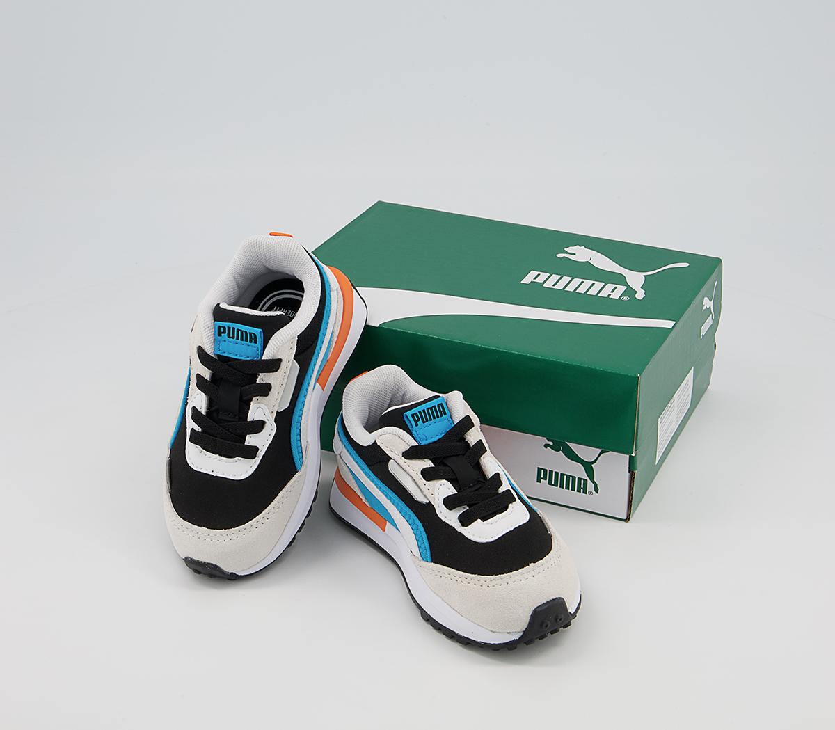 Puma City Rider Infant Trainers Puma City Rider Infant Trainers Vaporous Grey Puma Black
