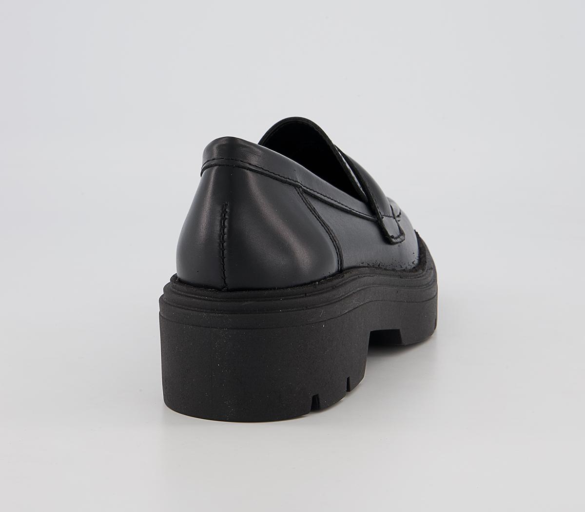 Office Farnham Chunky Loafers Office Farnham Chunky Loafers Black Leather