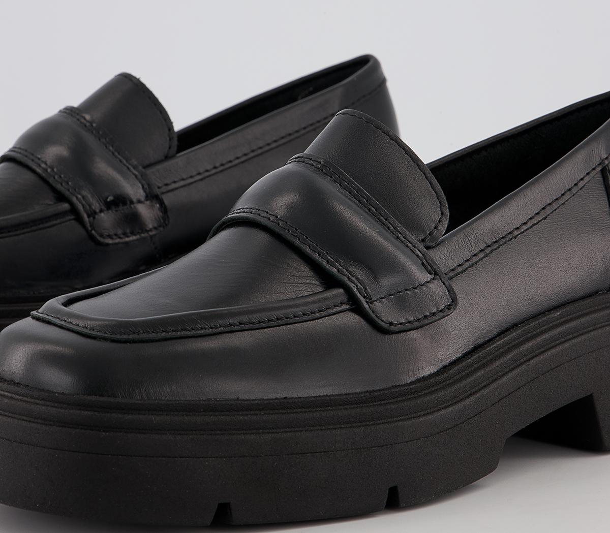 Office Farnham Chunky Loafers Office Farnham Chunky Loafers Black Leather