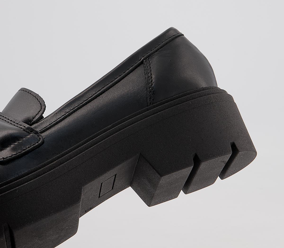 Office Farnham Chunky Loafers Office Farnham Chunky Loafers Black Leather