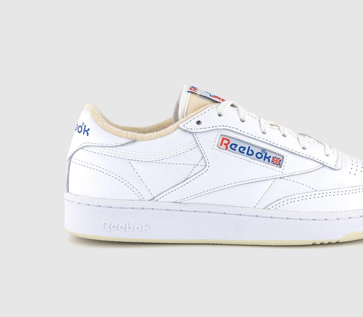 ReebokClub C 85 Vintage TrainersWhite Alabaster Vector Blue