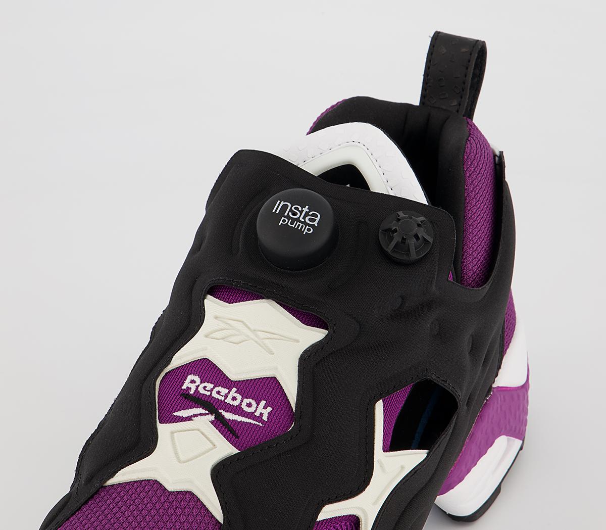 Reebok Instapump Fury 95 Trainers Aubergine Core Black White