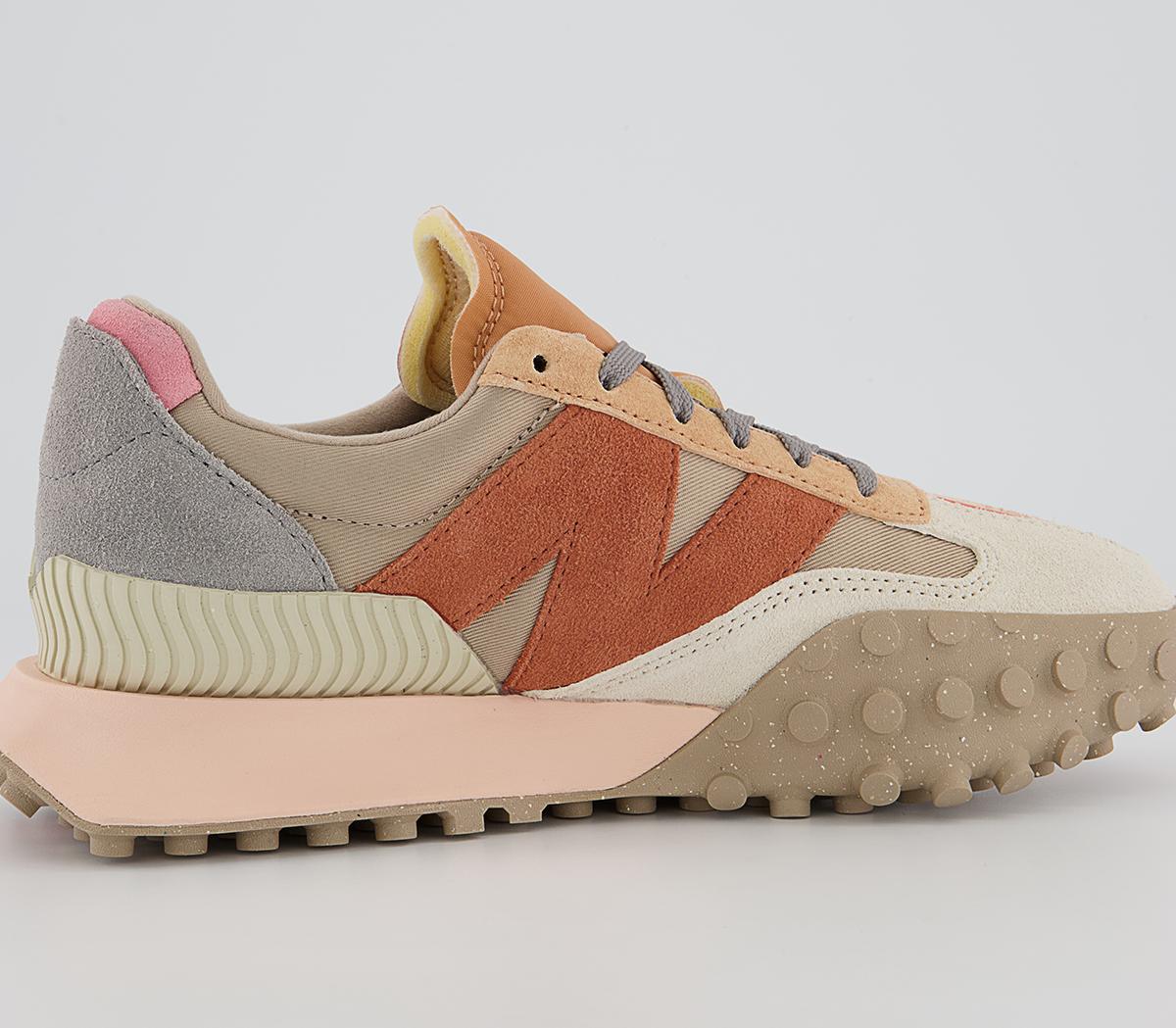 New Balance Xc-72 Trainers New Balance Xc-72 Trainers Tan Orange Pink Gum