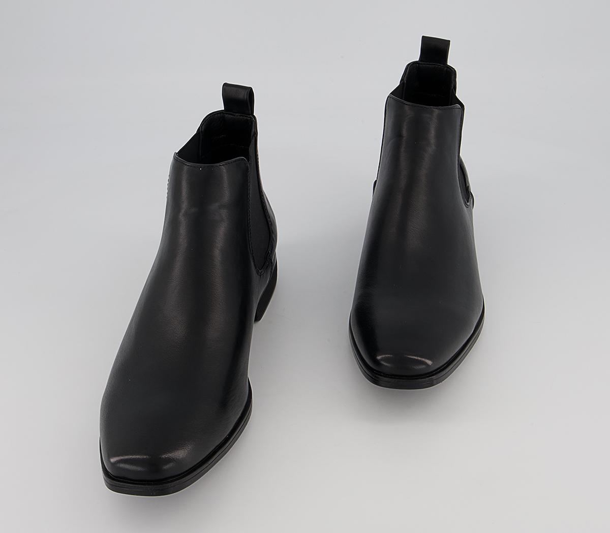 OFFICE Bexley Formal Chelsea Boots Black - Men’s Smart Shoes