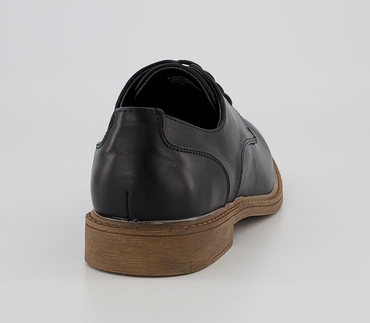 Office Carson Smart Casual Derby Shoes Office Carson Smart Casual Derby Shoes Black