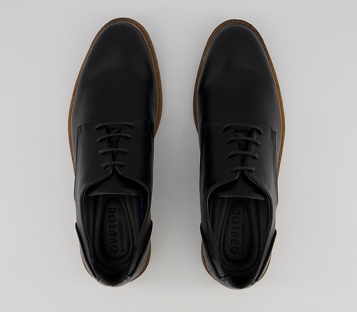 Office Carson Smart Casual Derby Shoes Office Carson Smart Casual Derby Shoes Black