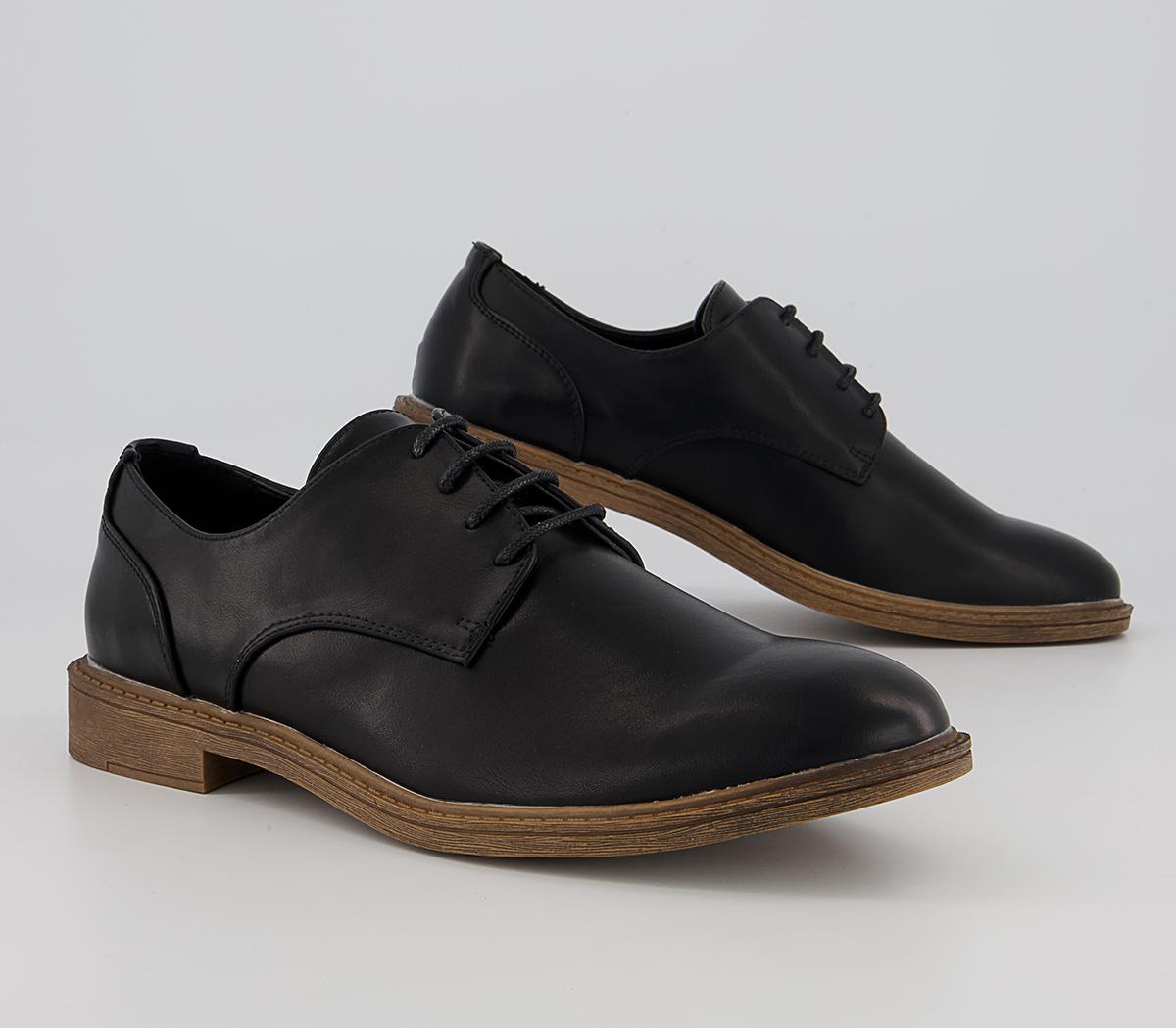 Office Carson Smart Casual Derby Shoes Office Carson Smart Casual Derby Shoes Black