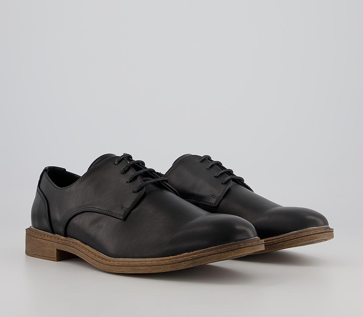 Office Carson Smart Casual Derby Shoes Office Carson Smart Casual Derby Shoes Black