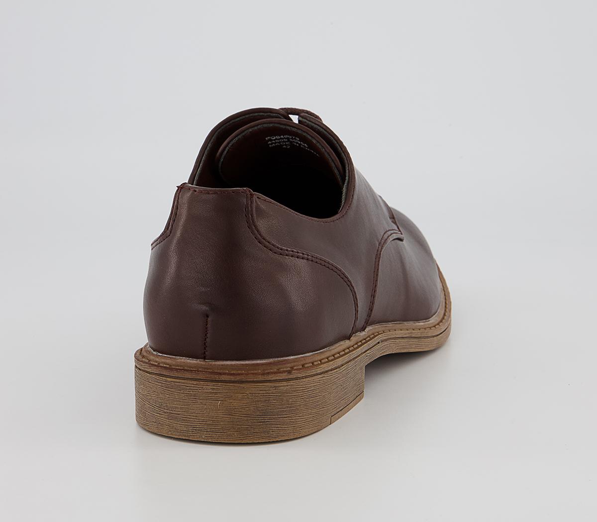 Office Carson Smart Casual Derby Shoes Office Carson Smart Casual Derby Shoes Mid Brown