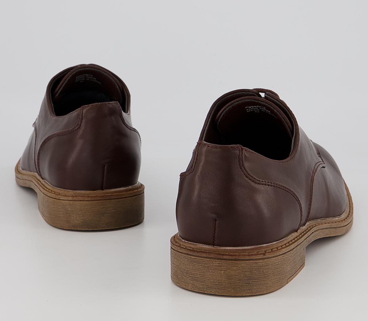 Office Carson Smart Casual Derby Shoes Office Carson Smart Casual Derby Shoes Mid Brown