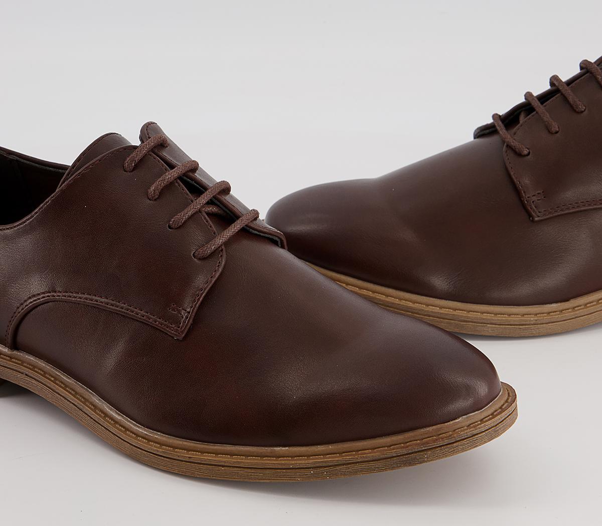 Office Carson Smart Casual Derby Shoes Office Carson Smart Casual Derby Shoes Mid Brown