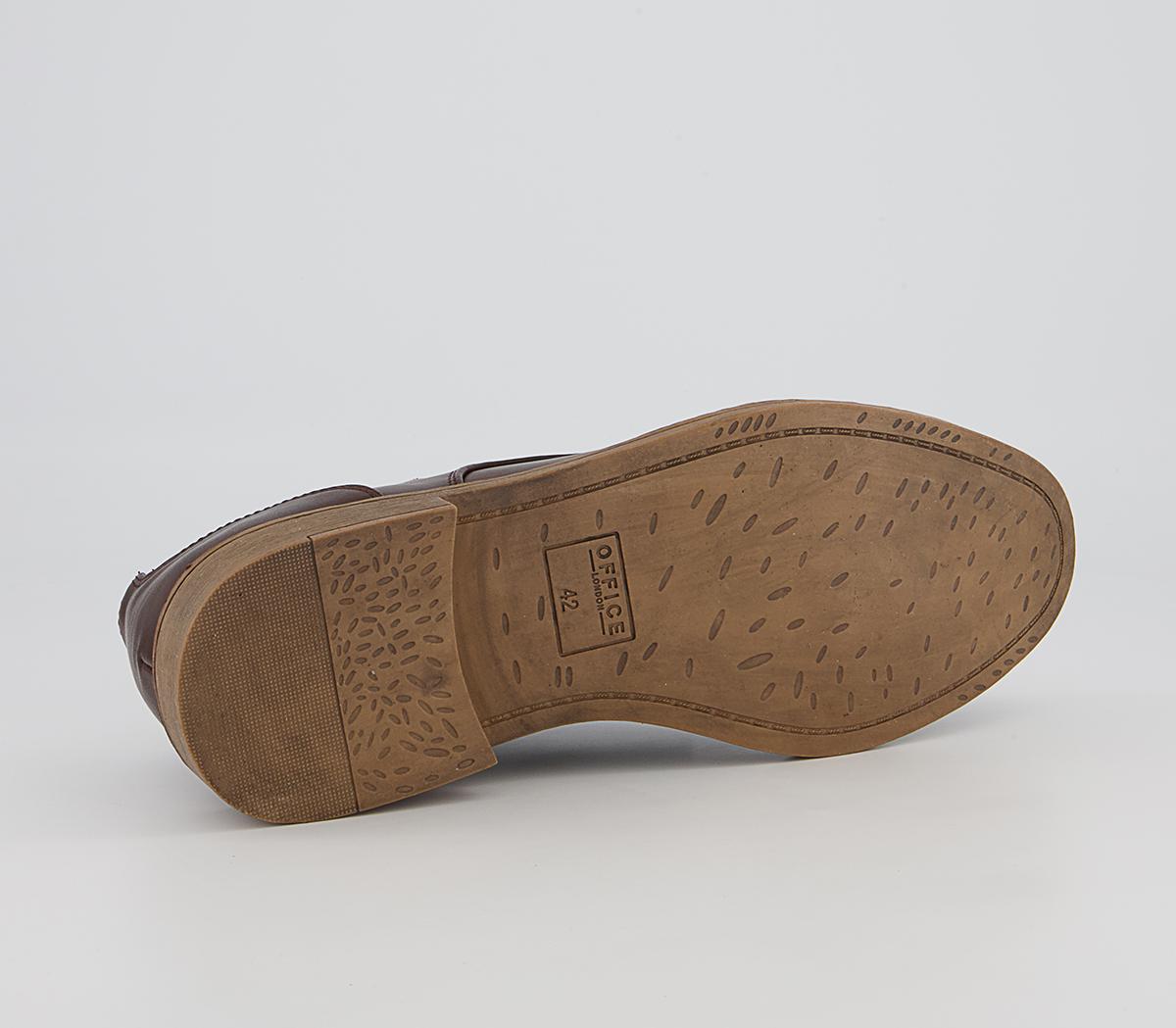 Office Carson Smart Casual Derby Shoes Office Carson Smart Casual Derby Shoes Mid Brown
