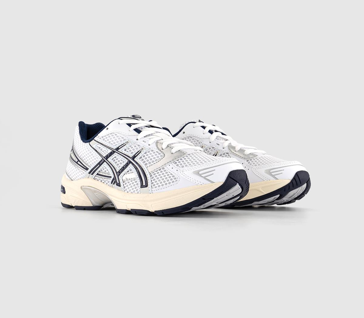 ASICSGel 1130 Trainers White Midnight