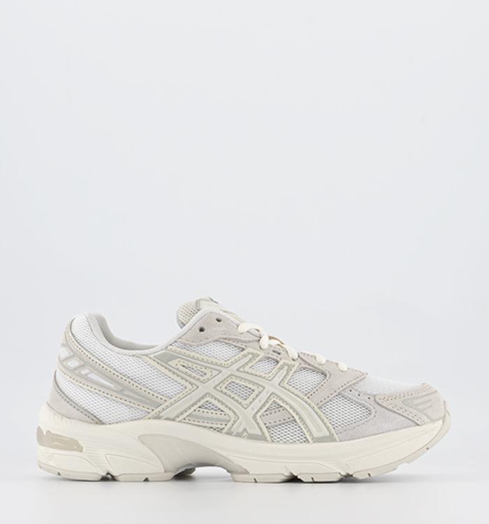 asics white trainers womens