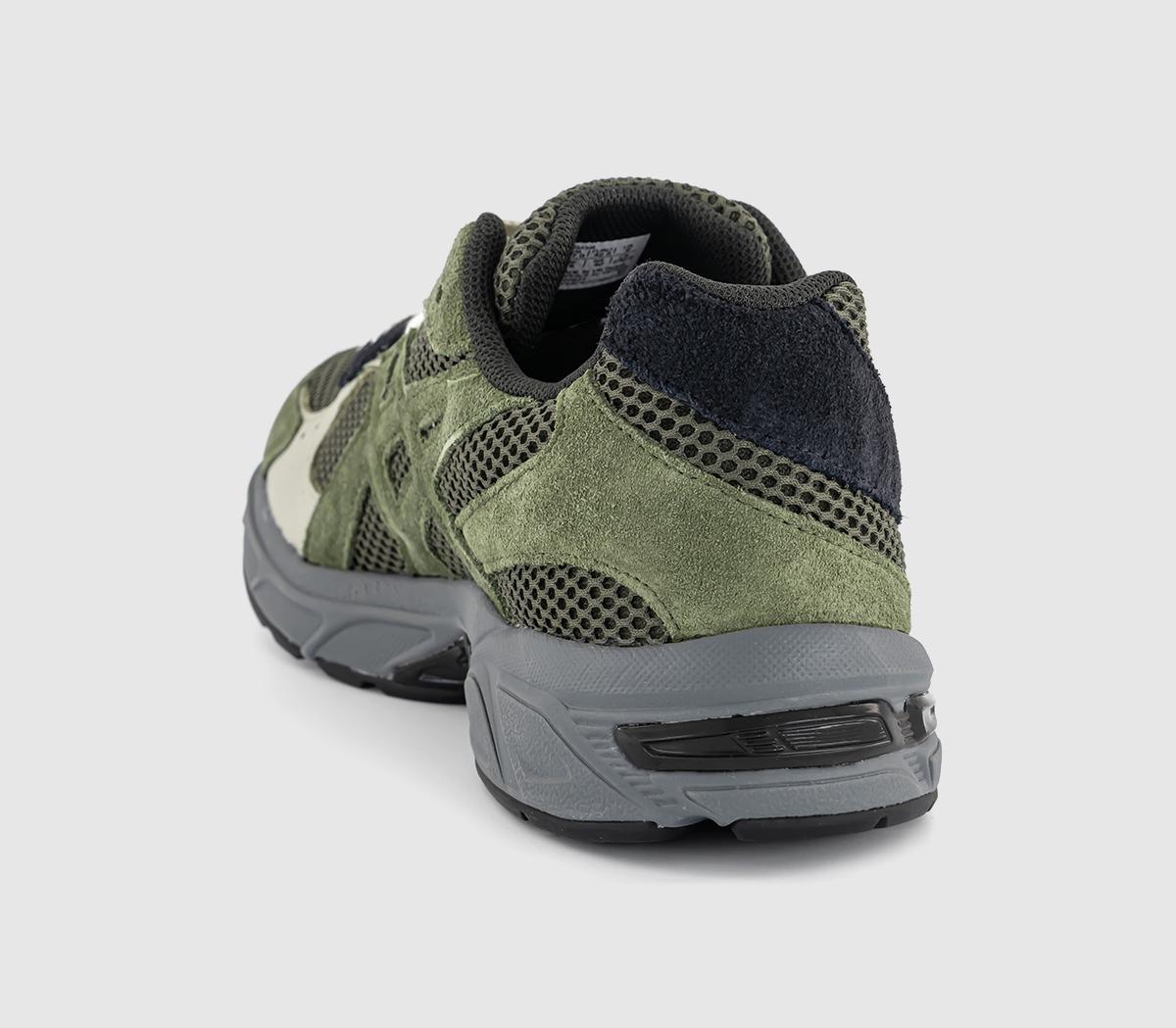 ASICSGel 1130 TrainersOlive Canvas Smog Green