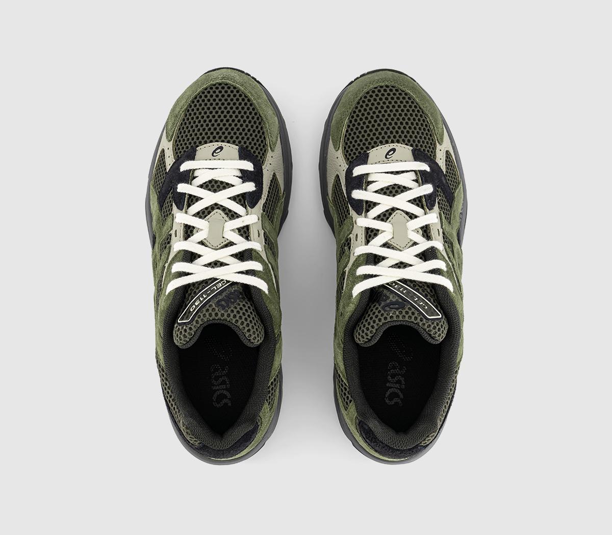 ASICSGel 1130 TrainersOlive Canvas Smog Green