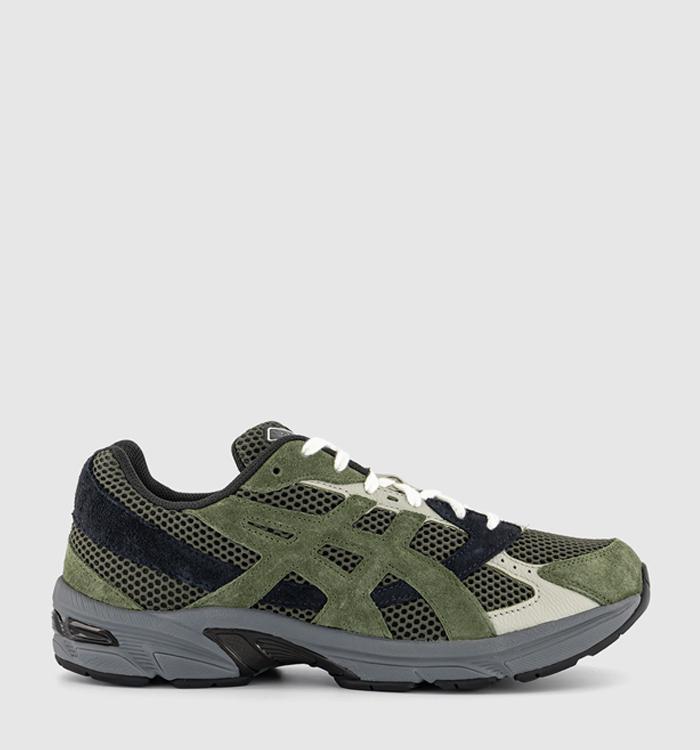 ASICS Gel 1130 Trainers Olive Canvas Smog Green