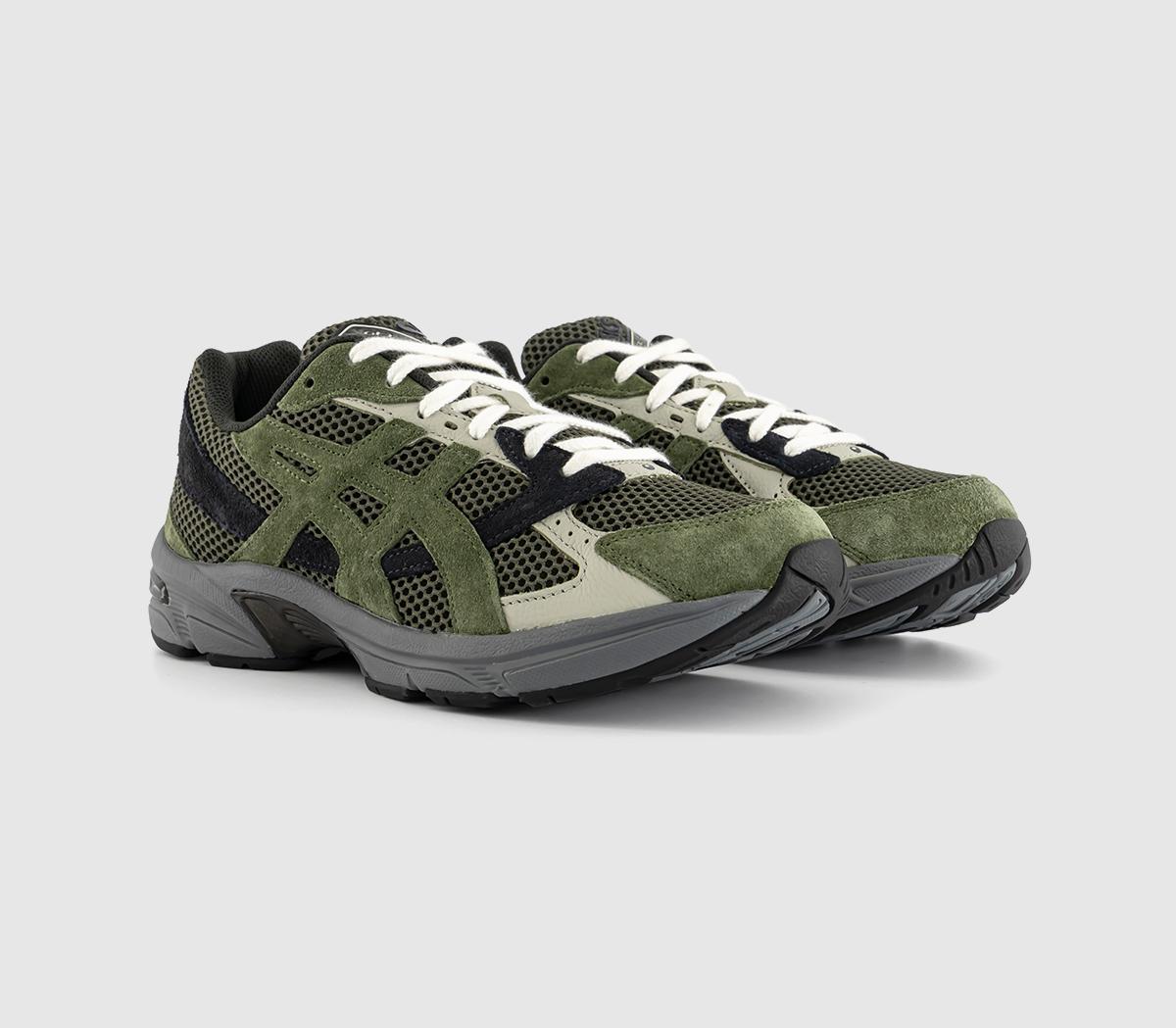 ASICSGel 1130 TrainersOlive Canvas Smog Green