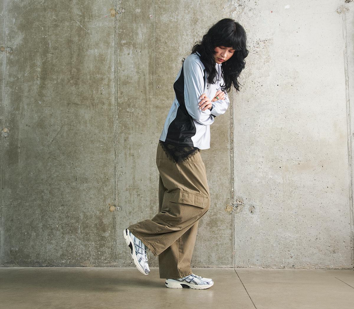 ASICSGel 1130 TrainersCream Carrier Grey