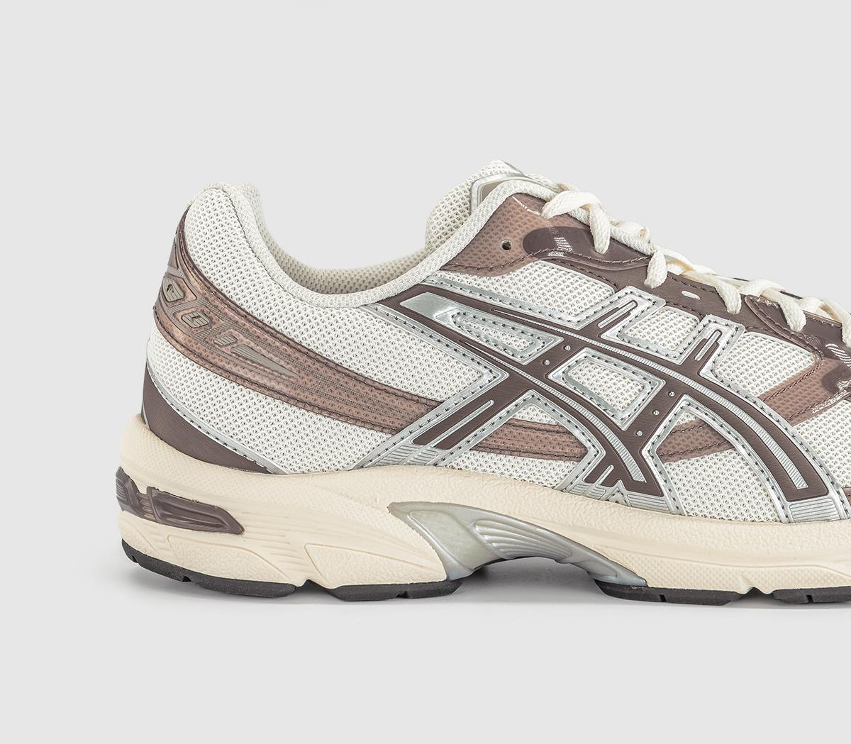 ASICSGel 1130Cream Cocoa Powder Silver