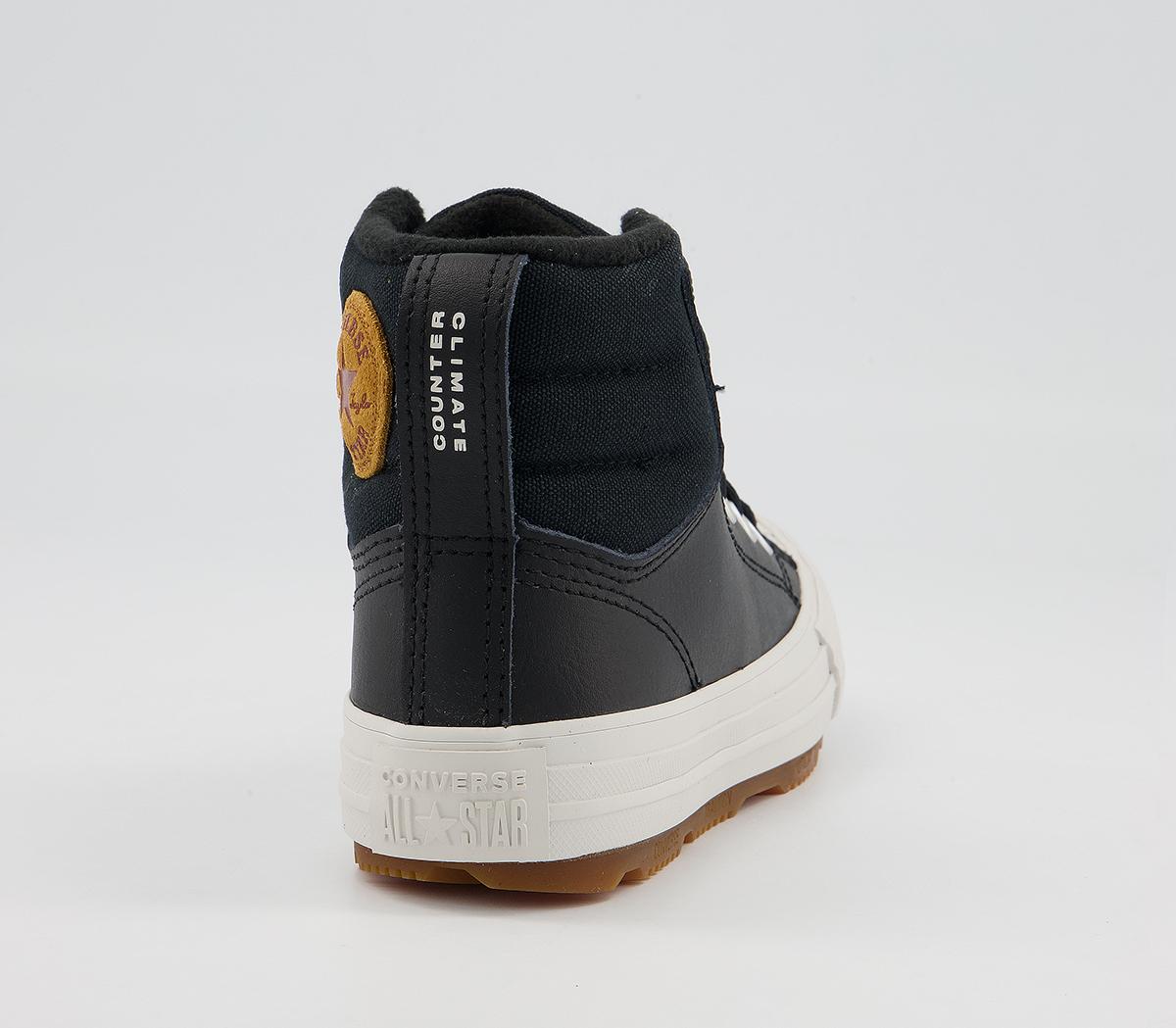 Converse All Star Berkshire Boot Youth Trainers Converse All Star Berkshire Boot Youth Trainers Black Black Pale Putty