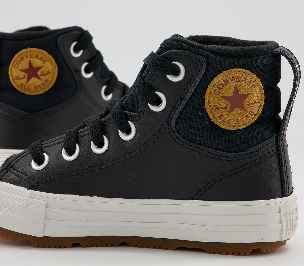 Converse All Star Berkshire Boot Youth Trainers Converse All Star Berkshire Boot Youth Trainers Black Black Pale Putty