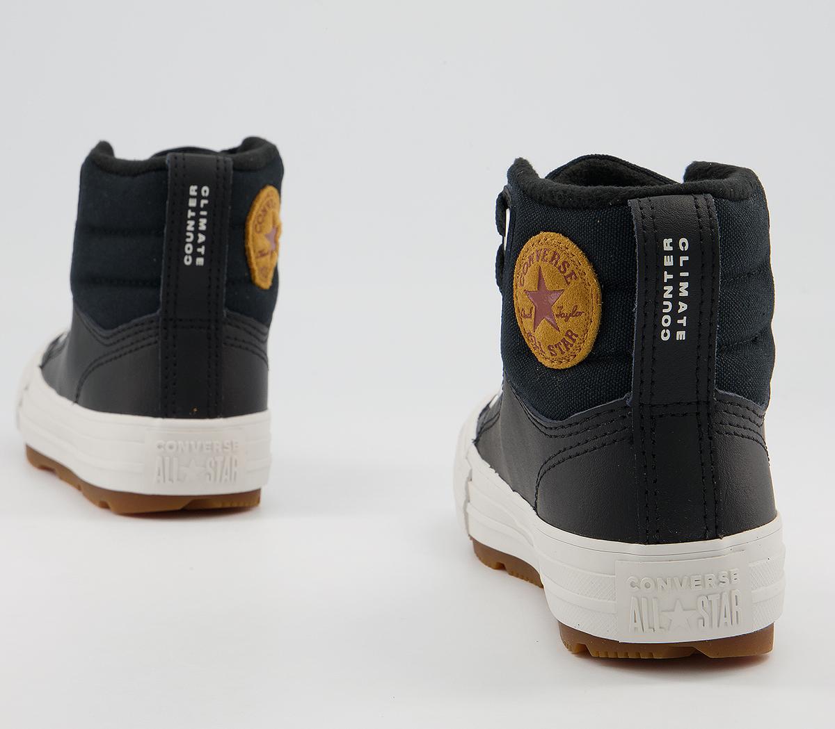 Converse All Star Berkshire Boot Youth Trainers Converse All Star Berkshire Boot Youth Trainers Black Black Pale Putty