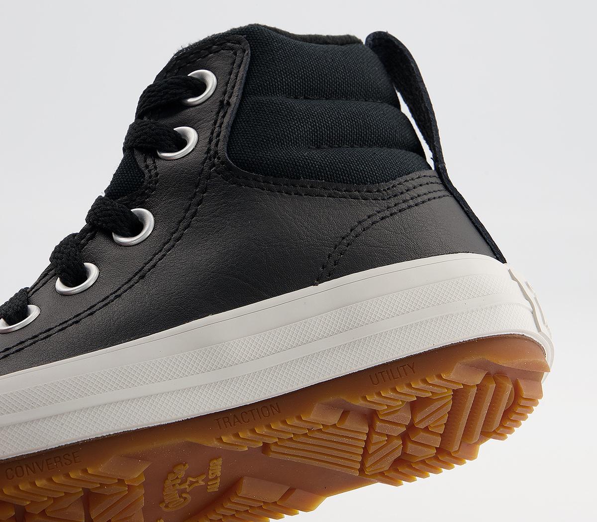 Converse All Star Berkshire Boot Youth Trainers Converse All Star Berkshire Boot Youth Trainers Black Black Pale Putty