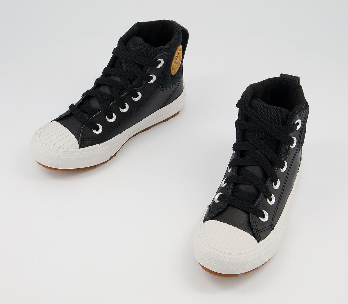 Converse All Star Berkshire Boot Youth Trainers Converse All Star Berkshire Boot Youth Trainers Black Black Pale Putty