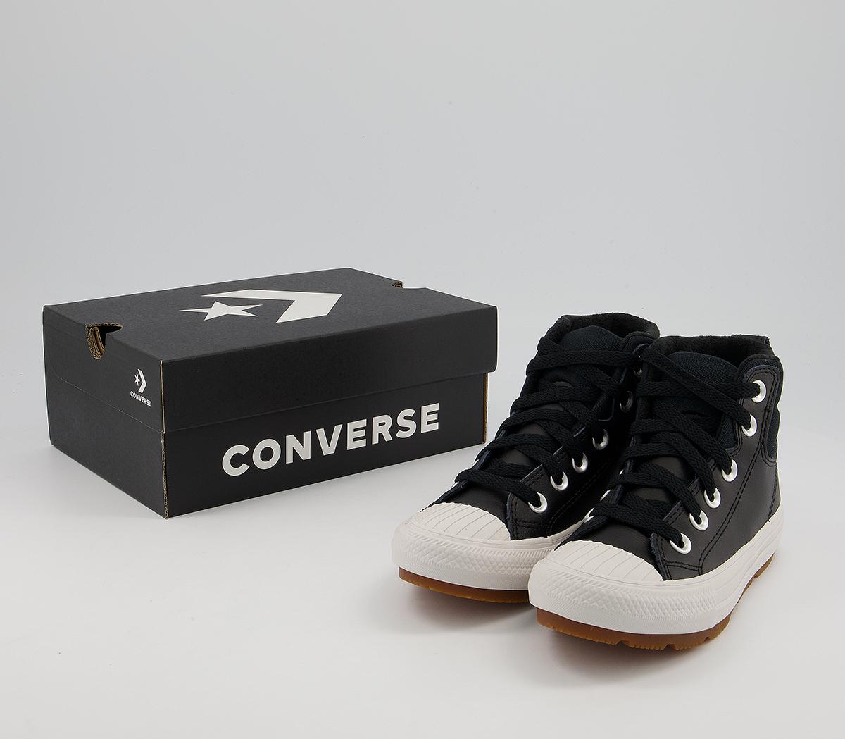 Converse All Star Berkshire Boot Youth Trainers Converse All Star Berkshire Boot Youth Trainers Black Black Pale Putty