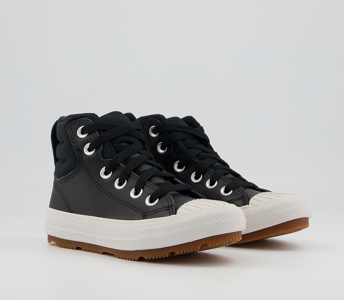 Converse All Star Berkshire Boot Youth Trainers Converse All Star Berkshire Boot Youth Trainers Black Black Pale Putty