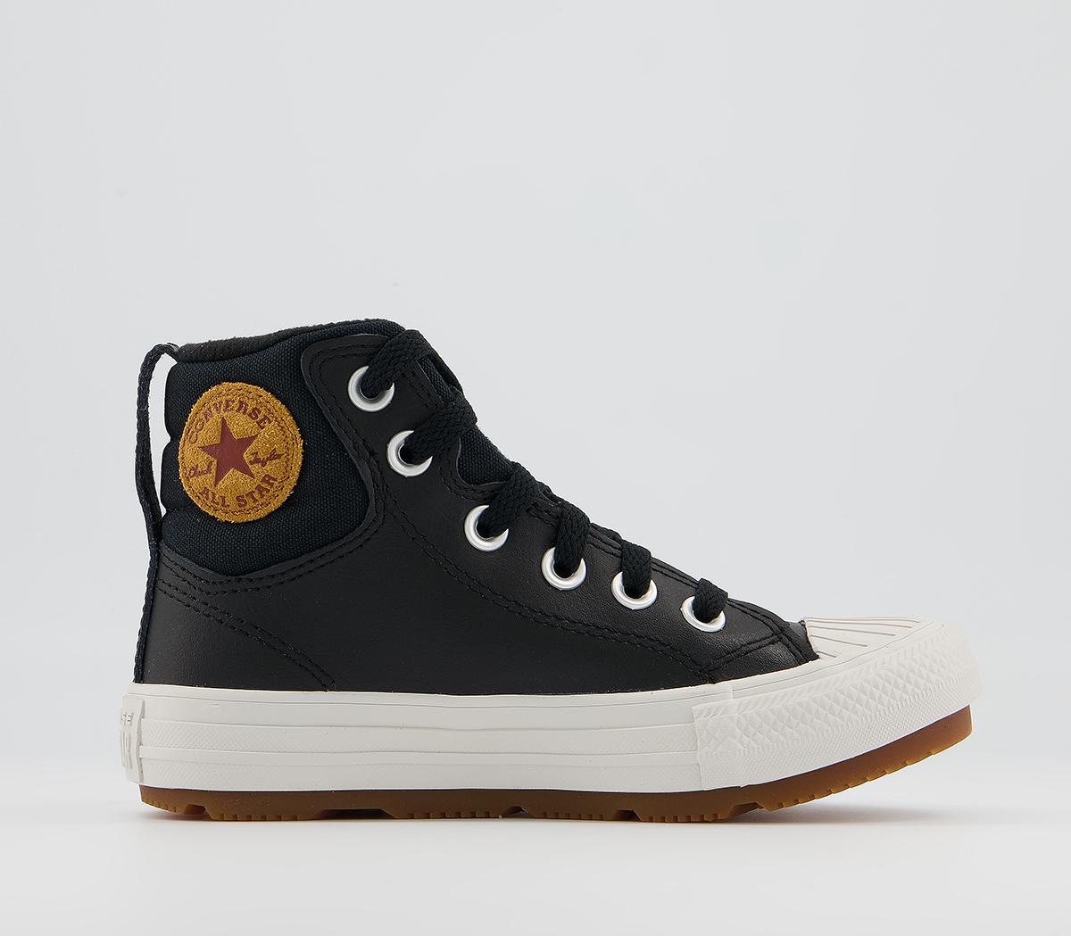Converse All Star Berkshire Boot Youth TrainersBlack Black Pale Putty
