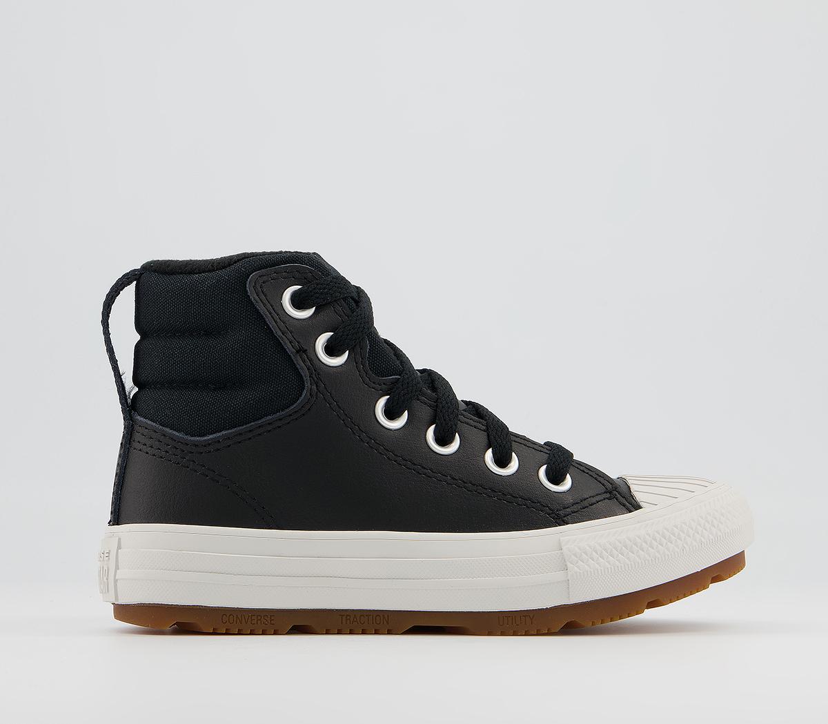 Converse All Star Berkshire Boot Youth Trainers Converse All Star Berkshire Boot Youth Trainers Black Black Pale Putty