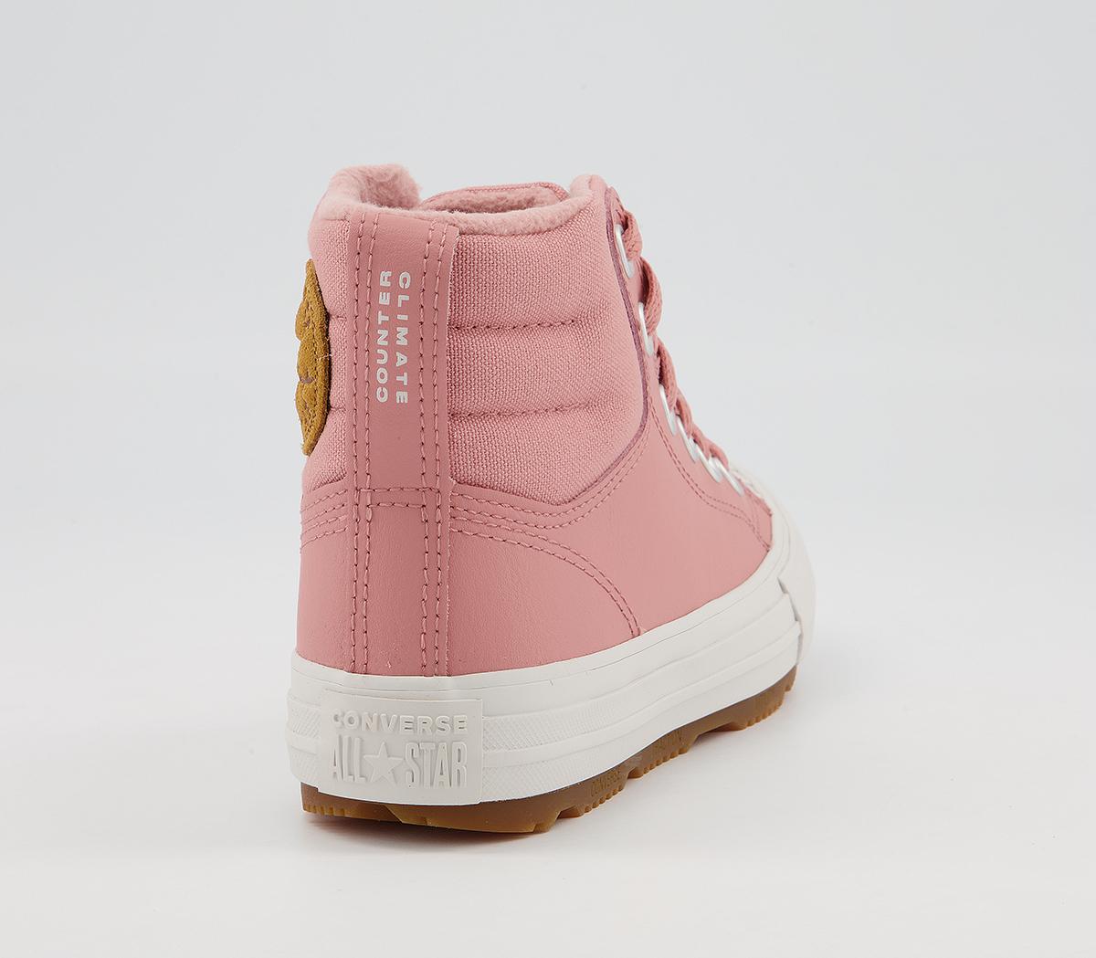 Converse All Star Berkshire Boot Youth Trainers Converse All Star Berkshire Boot Youth Trainers Rust Pink Pale Putty
