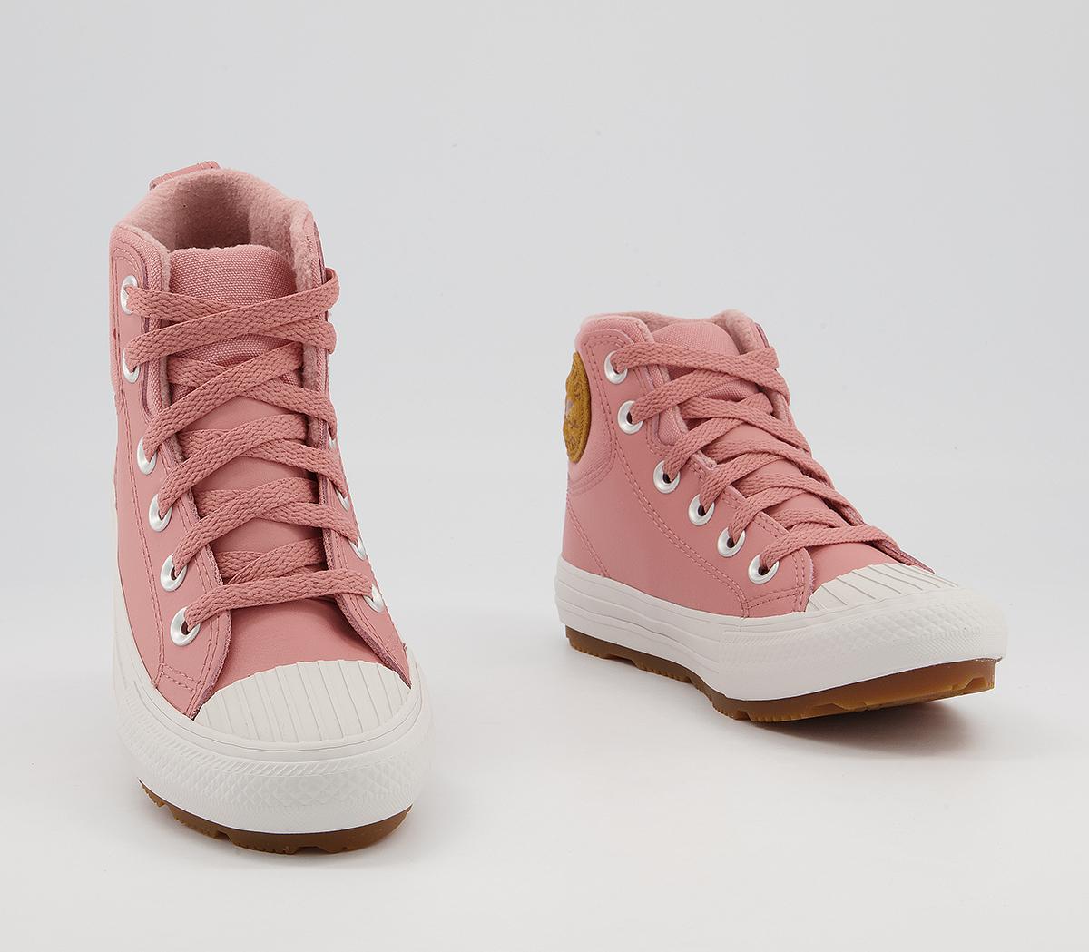 Converse All Star Berkshire Boot Youth Trainers Converse All Star Berkshire Boot Youth Trainers Rust Pink Pale Putty