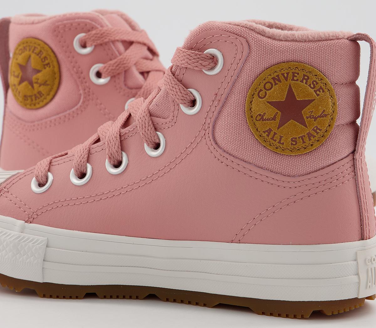 Converse All Star Berkshire Boot Youth Trainers Converse All Star Berkshire Boot Youth Trainers Rust Pink Pale Putty