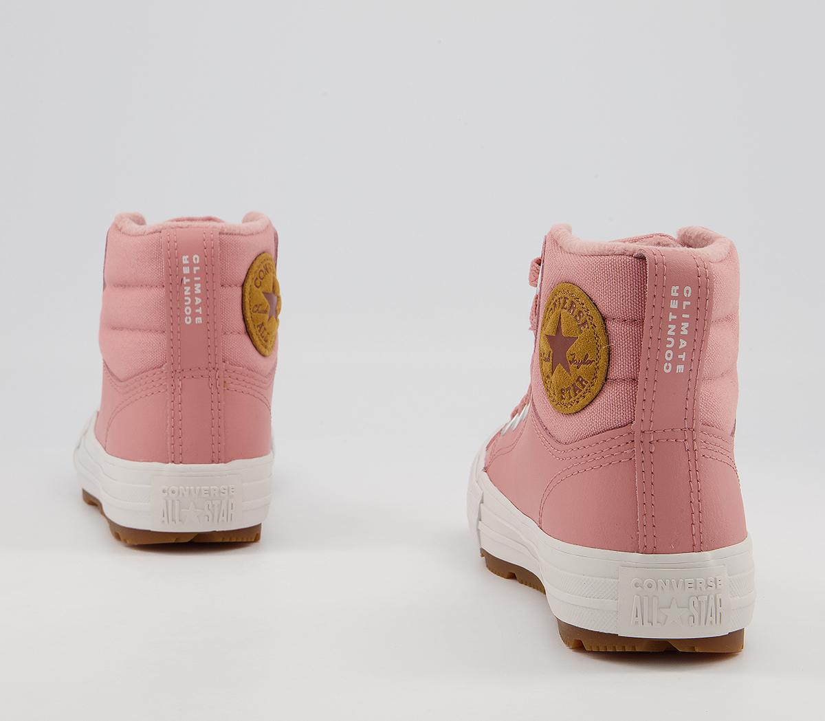 Converse All Star Berkshire Boot Youth Trainers Converse All Star Berkshire Boot Youth Trainers Rust Pink Pale Putty