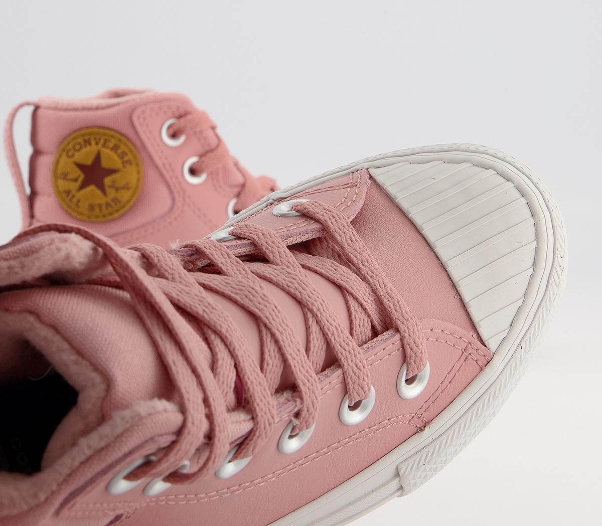 Converse All Star Berkshire Boot Youth Trainers Converse All Star Berkshire Boot Youth Trainers Rust Pink Pale Putty