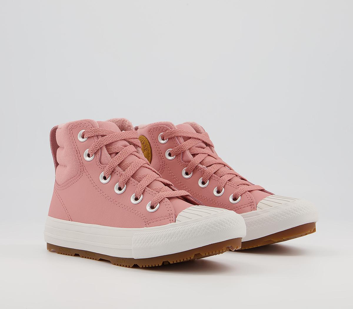 Converse All Star Berkshire Boot Youth Trainers Converse All Star Berkshire Boot Youth Trainers Rust Pink Pale Putty