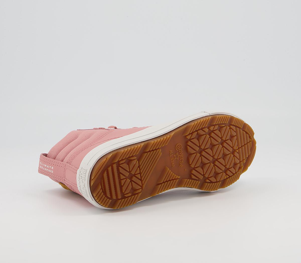 Converse All Star Berkshire Boot Youth Trainers Converse All Star Berkshire Boot Youth Trainers Rust Pink Pale Putty