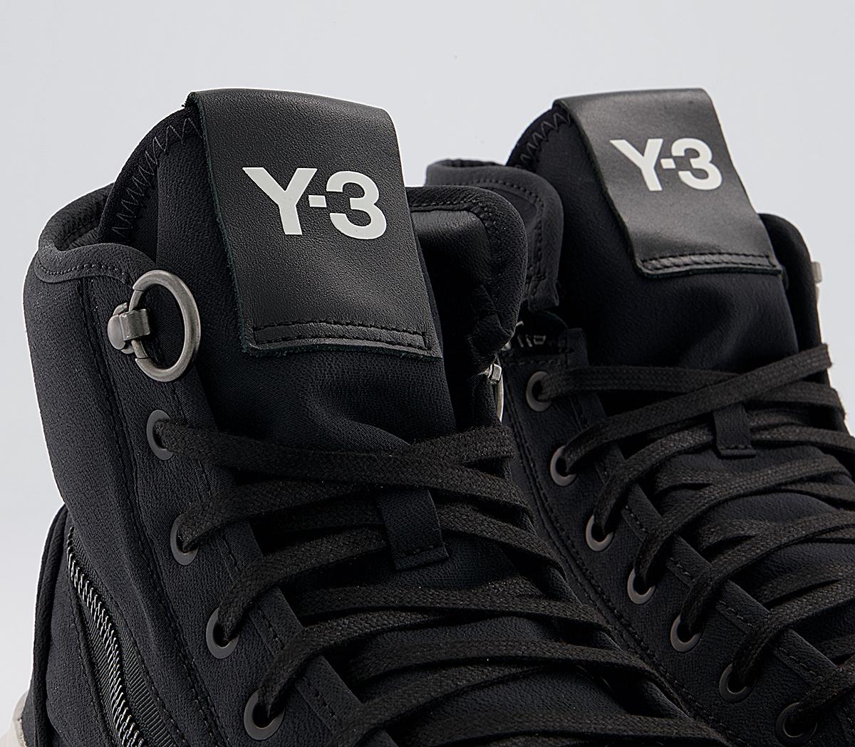 adidas Y-3 Y-3 Classic Court High V1 Trainers adidas Y-3 Y-3 Classic Court High V1 Trainers Black