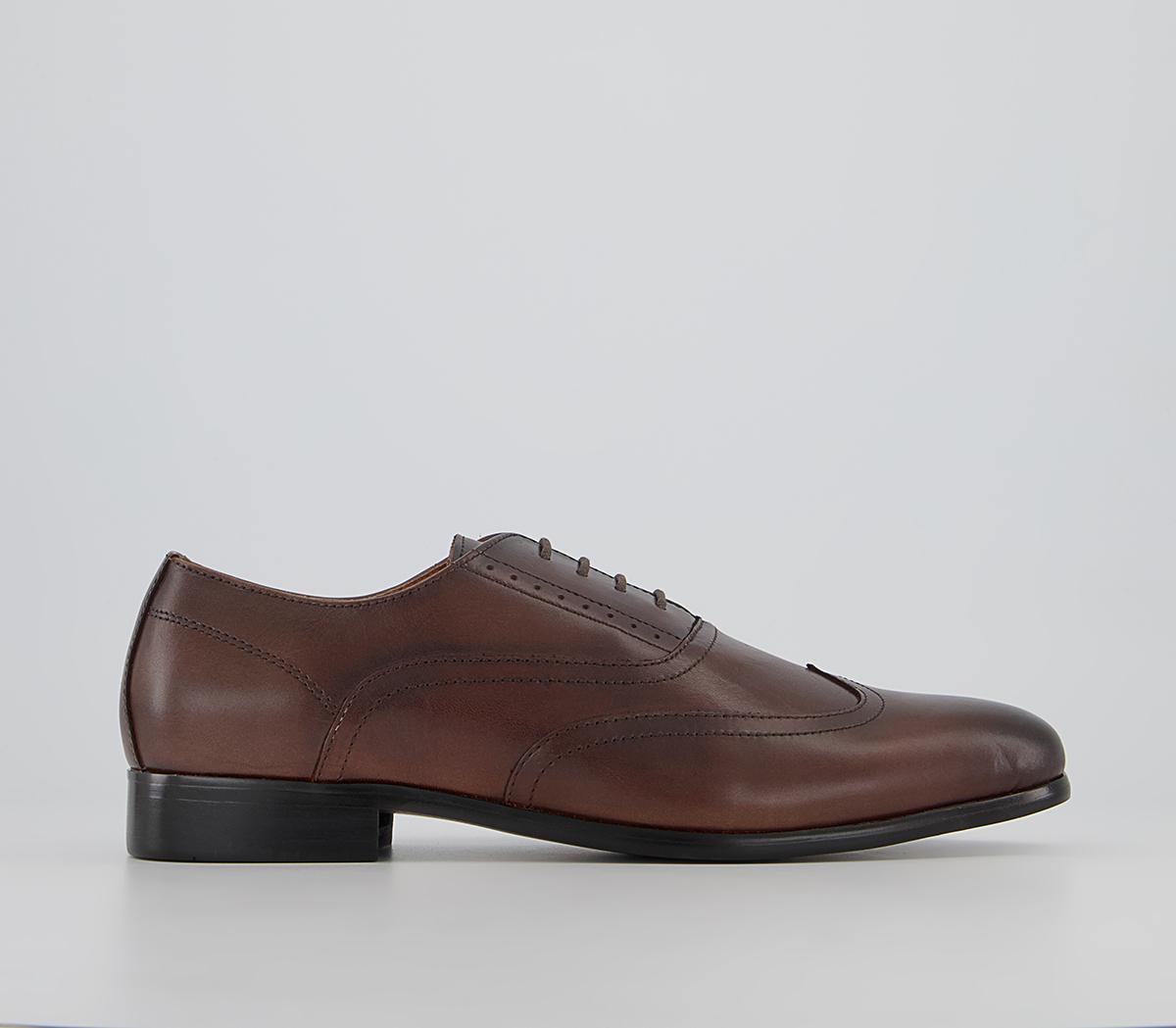 OFFICEMayfair Wingcap Oxford ShoesBrown